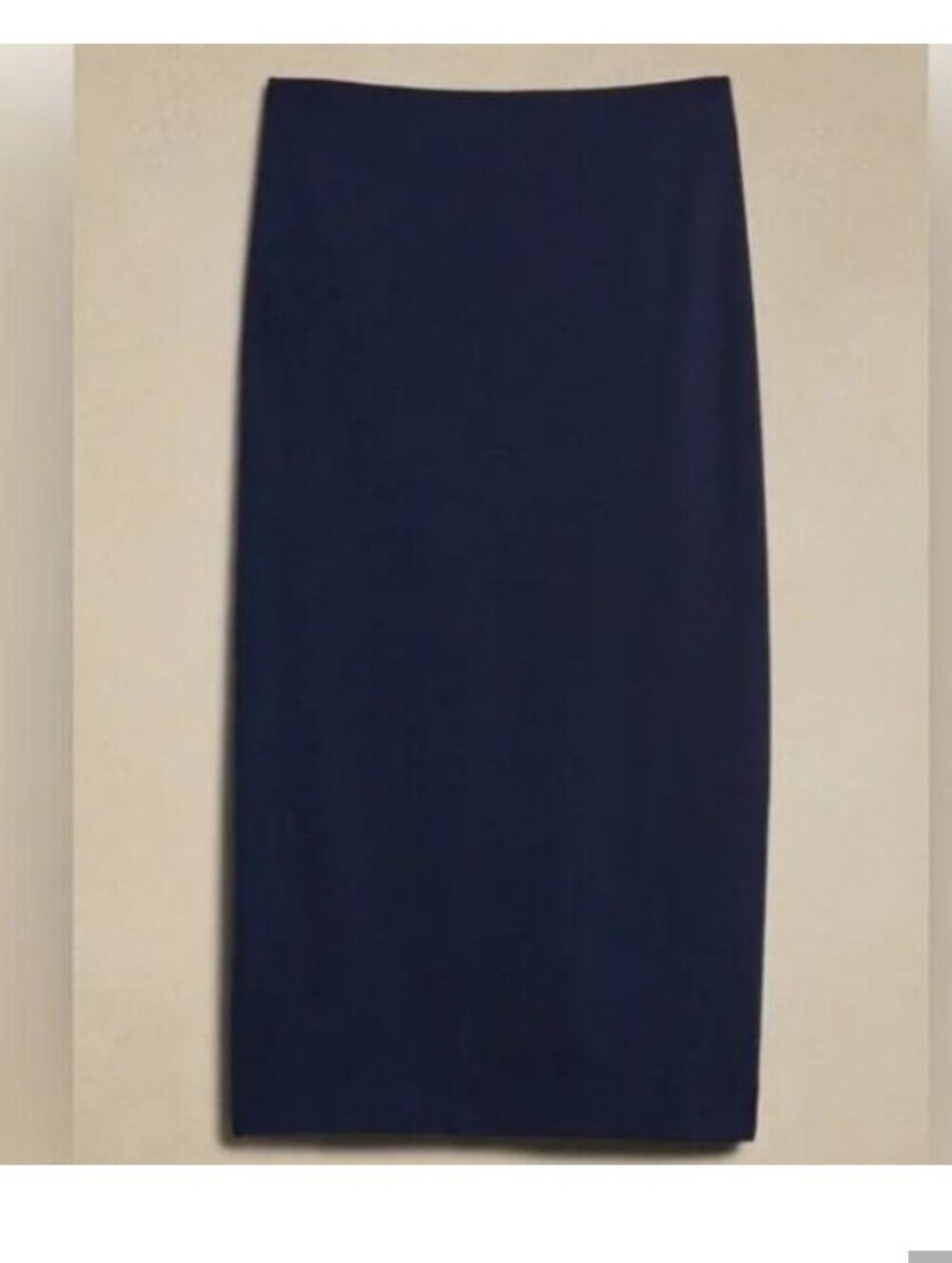 Banana Republic Classic Ponte Navy Pencil Skirt - Womens (M)